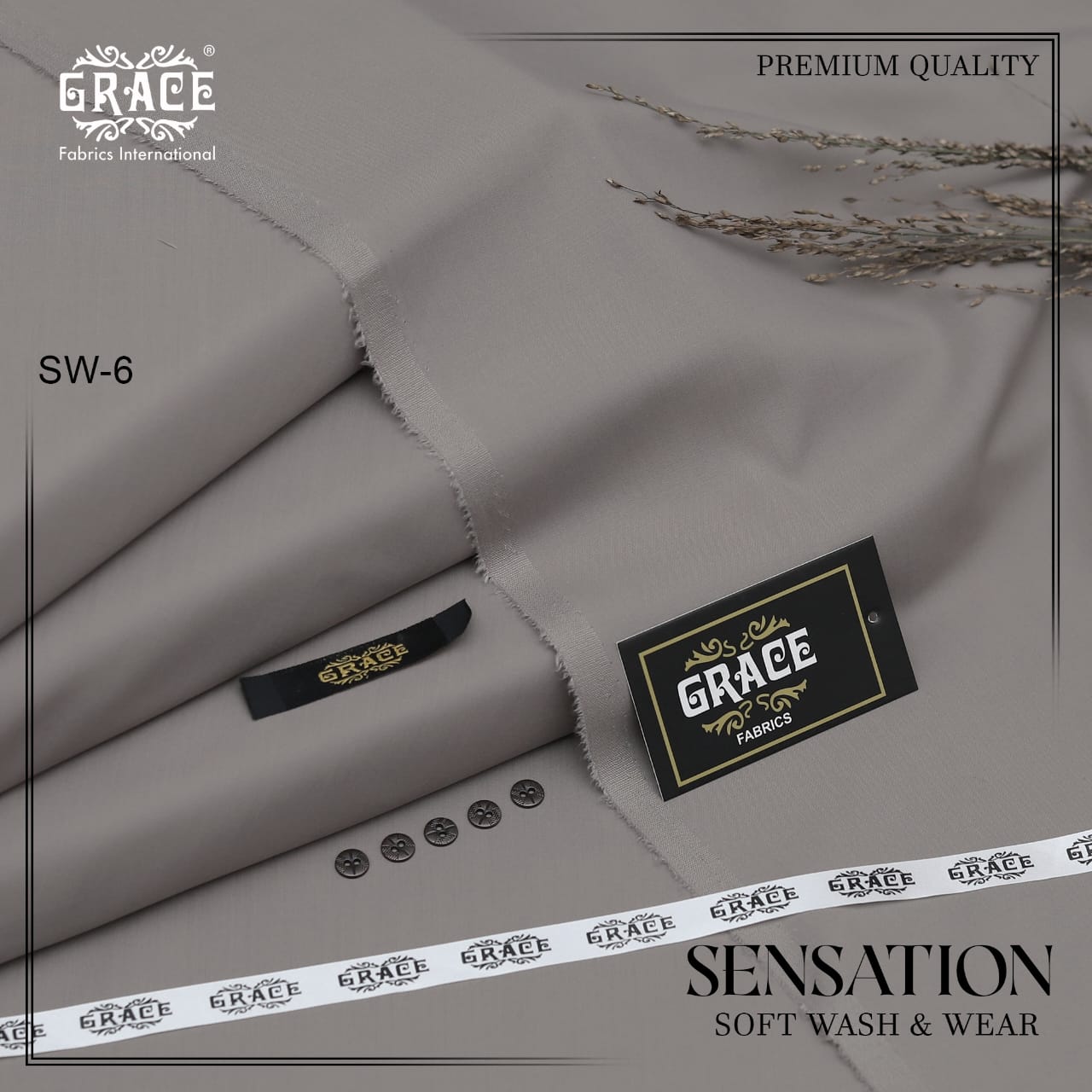 Grace Premium Boski Wash&Wear Unstitched